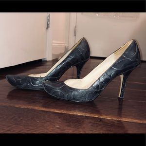 Grey heels